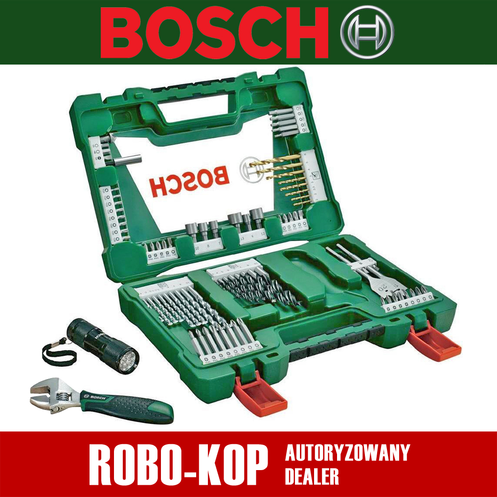 Bosch Zestaw Wiert A Bity Nasadki El Robo Kop